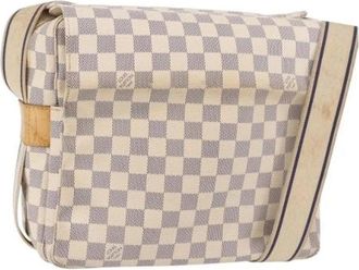 Louis Vuitton Pre-owned Naviglio Shoulder Bag - - Pre-owned - Donna - Bianco - ONE SIZE
