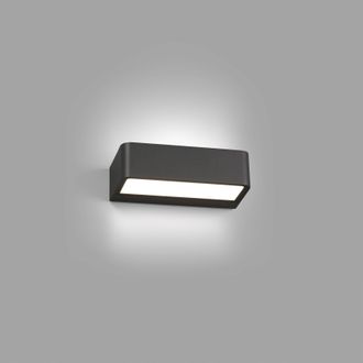 Netlighting Takua Outdoor LED Dark Grey Up Down Wall Light 10W 3000K IP65