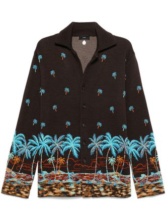 Alanui The Tale of a Hawaiian overhemd - Bruin