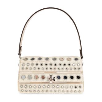 Tory Burch Dames, Tassen, Beige, Maat: ONE Size Zijde