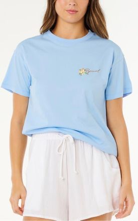 Rip Curl Poolside Relaxed Graphic T-Shirt in Light Blue at Nordstrom, Size Xx-Large