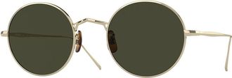 Oliver Peoples OV1293ST G. Ponti-3 Polarized 5035P1 Mens Sunglasses Gold Size 48