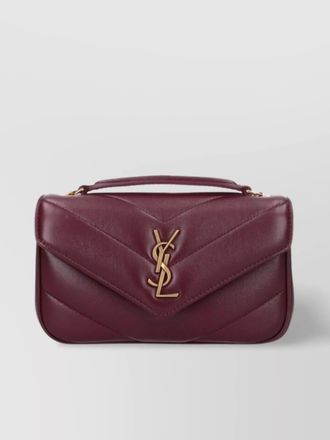 Saint Laurent shoulder bag with chain strap and quilted design