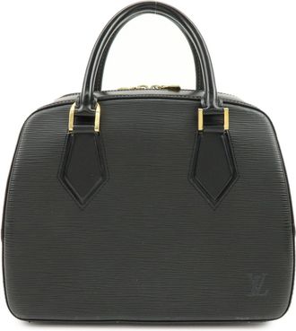 Louis Vuitton Sablons Epi Leather Black Leather Handbag (Pre-Owned)