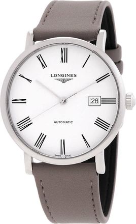 Longines Elegant Automatic White Dial Mens Watch L4.911.4.11.0