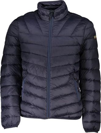 Napapijri Long Sleeve Jacket - Heren - Winterjassen - Blauw - S - Jassen