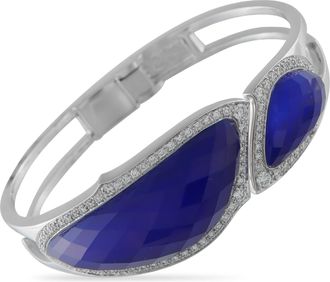 Stephen Webster 18K White Gold 1.30ct Diamond and Lapis Bracelet SW09-122325