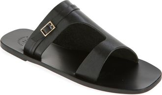 ATP Atelier Varna Cutout Sandal in Black at Nordstrom, Size 12Us