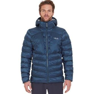 RAB Cirrus Ultra Hooded Jacket - Mens in Tempest Blue at Nordstrom, Size X-Large