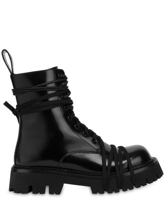 Moschino Combat boots - Zwart