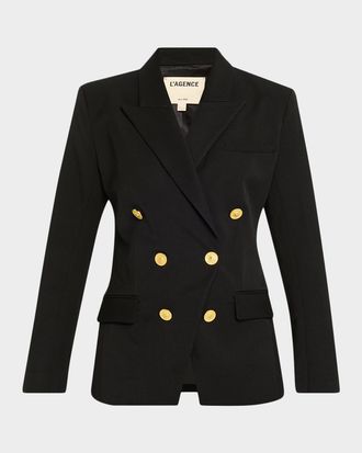 L'agence Kyomi Double-Breasted Blazer