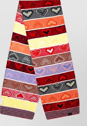 Stella McCartney wool fair isle scarf