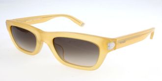 Bally BY2050 12 Womens Sunglasses Yellow Size 52