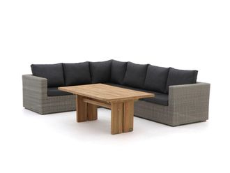 Intenso Furniture Intenso Carpino/ROUGH-L dining loungeset 3-delig links