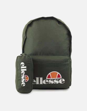 Ellesse Mens Rolby Khaki Backpack - Green - Size: ONE size