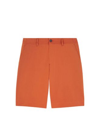 Maison Kitsuné Cotton Bermuda Shorts With Back Logoed Label