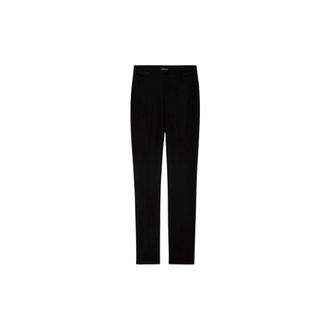 Zadig&Voltaire Panny Pantalon - Dames - Broeken - Zwart - Maat: L Zijde