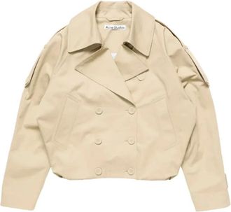 Acne Studios Donna, Cappotti, Beige, S, new