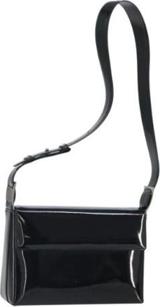 Ferragamo Pre-owned Leren Schoudertas - Dames - Vintage Schoudertas - Zwart - ONE Size - Leer - Vintage