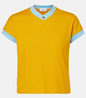 Versace Medusa cotton-blend jersey T-shirt