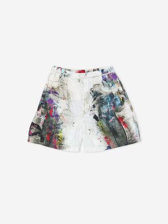 Acne Studios Fluid Printed Bermudas