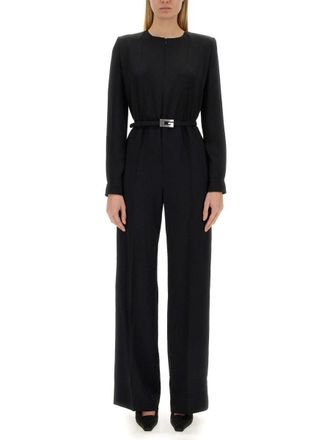 Gucci Viscose Jumpsuit With Belt