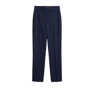 Pennyblack Pbbmela Cropped Broeken - Dames - Vrijetijds broeken - Blauw - XS - Leer - Broeken