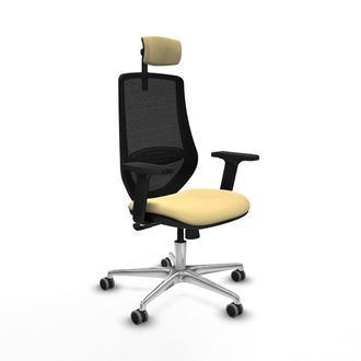 Piqueras y Crespo Piqueras-y-crespo Mardos Silla De Oficina Crema Ergon&oacute;mica