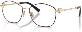 Tiffany & Co. 55mm Irregular optical glasses in Violet at Nordstrom