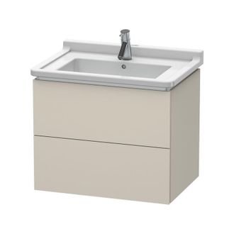 Duravit Duravit - L-cube Mueble De Pared, 2 Cajones, 670mm, Para Starck 3
