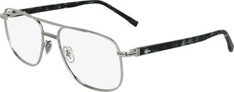 Lacoste L2302 Optical Frame - Heren - Brillen - Zwart - 57 MM - Accessoires