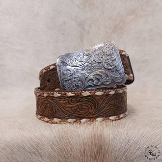 Hooey Womens Sonoma Belt In Tan