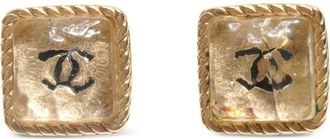 Chanel Orecchini CC anni 2000 - Oro