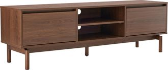Happy Garden Mueble Tv De Madera Oscura 160cm Sarah