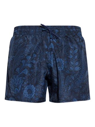 Etro Floral Paisley Swim Shorts