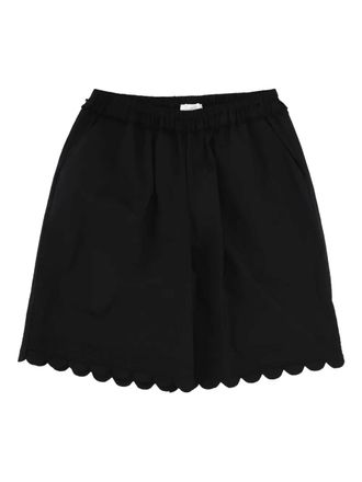 The Garment poplin shorts - women - Elastane/Organic Cotton - 10 - Black