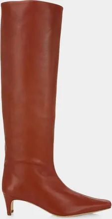 Staud Wally Pointed Leather Tall Boots