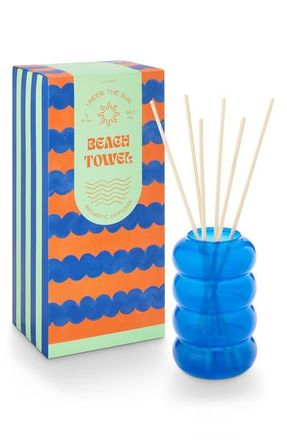 Illume Beach Towel Aromatic Sun Reed Diffuser in Blue at Nordstrom, Size One Size Oz