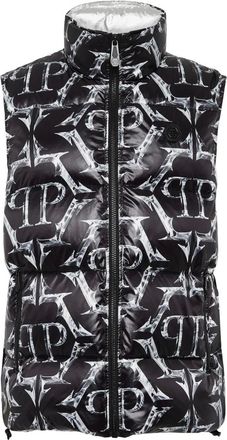 Philipp Plein Heren, Jassen, Zwart, Maat: 2XL Nylon