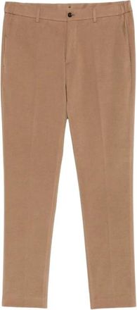 Berwich Morello Elax Trouser - Heren - Slim Fit Broeken - Bruin - L - Broeken