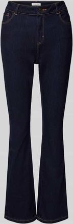 Christian Berg Bootcut Jeans im 5-Pocket-Design in Marine, Größe 46/30