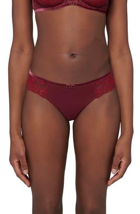 Simone P&eacute;r&egrave;le Scenario Tanga in Spinel Red at Nordstrom, Size Medium