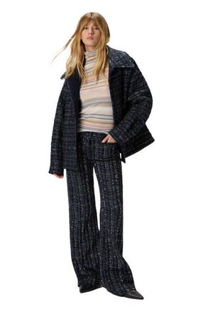 Missoni Striped High-neck Sweater in Beige & Pink at Nordstrom, Size 40 It