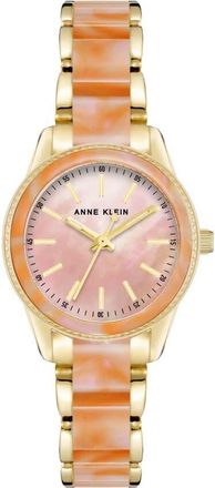 Anne Klein Classic Pink Dial Ladies Watch AK/3212PEGB