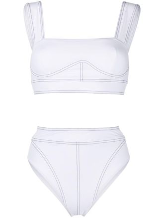 Noire Swimwear Bikini due pezzi - Bianco