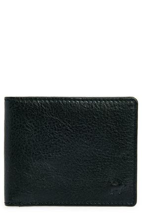 Will Leather Goods Classic Leather Bifold Wallet in Black at Nordstrom