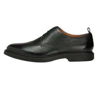HUGO BOSS Heren Larry Leren Derby Schoenen (Zwart)