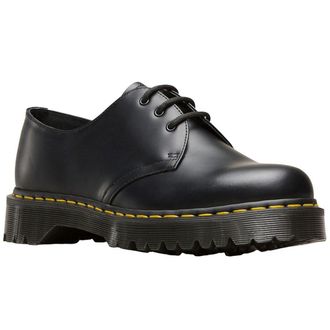 Dr. Martens 1461 Bex 3-Eyelet Leather Unisex Shoes - Black - Size:UK 6.5