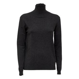 Max Mara Dolcevita Wkdkiku - Dames - Coltruien - Grijs - XL - Wol - Truien & Vesten