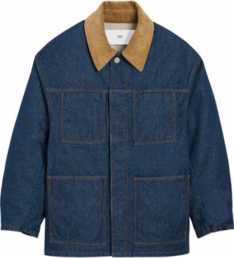Ami De Coeur Denim Jacket - Heren - Spijkerjassen - Blauw - M - Denim - Jassen